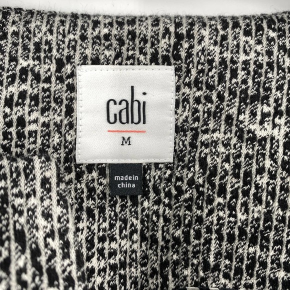 CAbi Women's 3/4 Sleeve Asphalt The Times Knit Jacket Workwear 5299 Size Medium - Picture 5 of 6